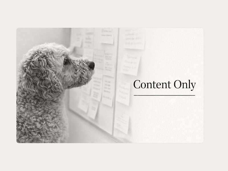 Just looking for content?